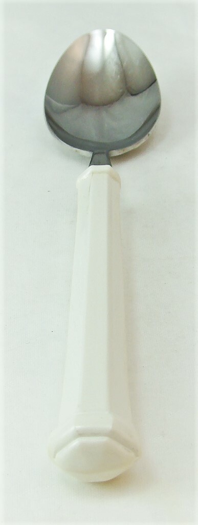 Oxford Hall Stainless Steel & Plastic LEISUREWARE WHITE Teaspoon(s) gallery
