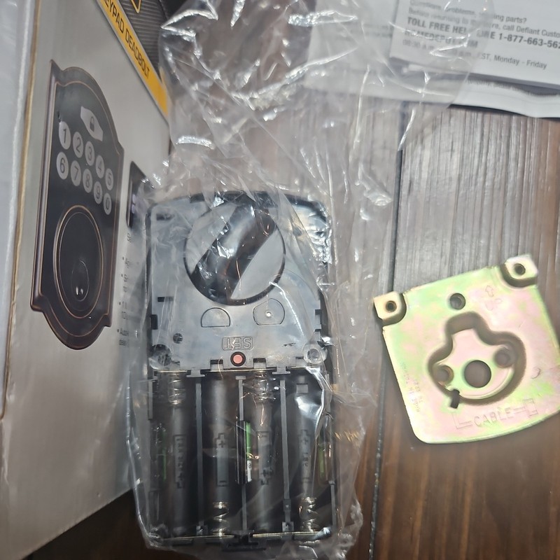 Defiant Electronic Keypad Deadbolt 1003 224 537 Aged Bronze - New Open Box gallery