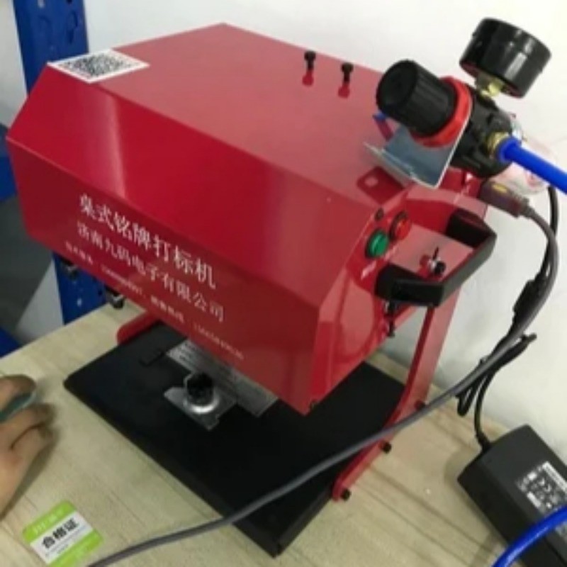 Pneumatic Marking Machine Electric Signage Nameplate Stainless Steel Printer gallery