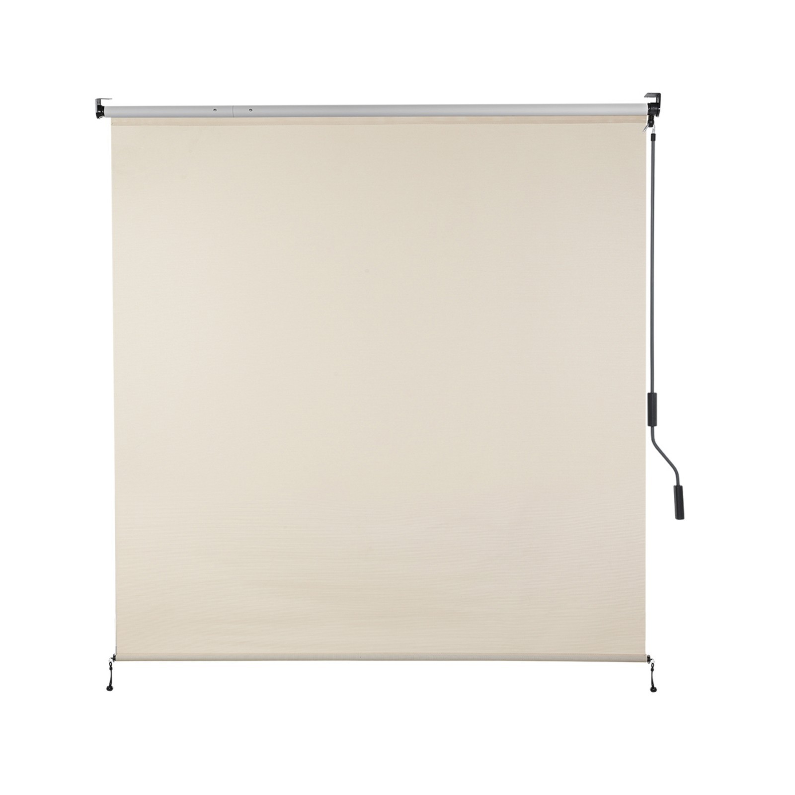 7ft (W) x 8ft (H) Outdoor Roller Shades 5% Openness Cordless Sun Roll up Shade gallery