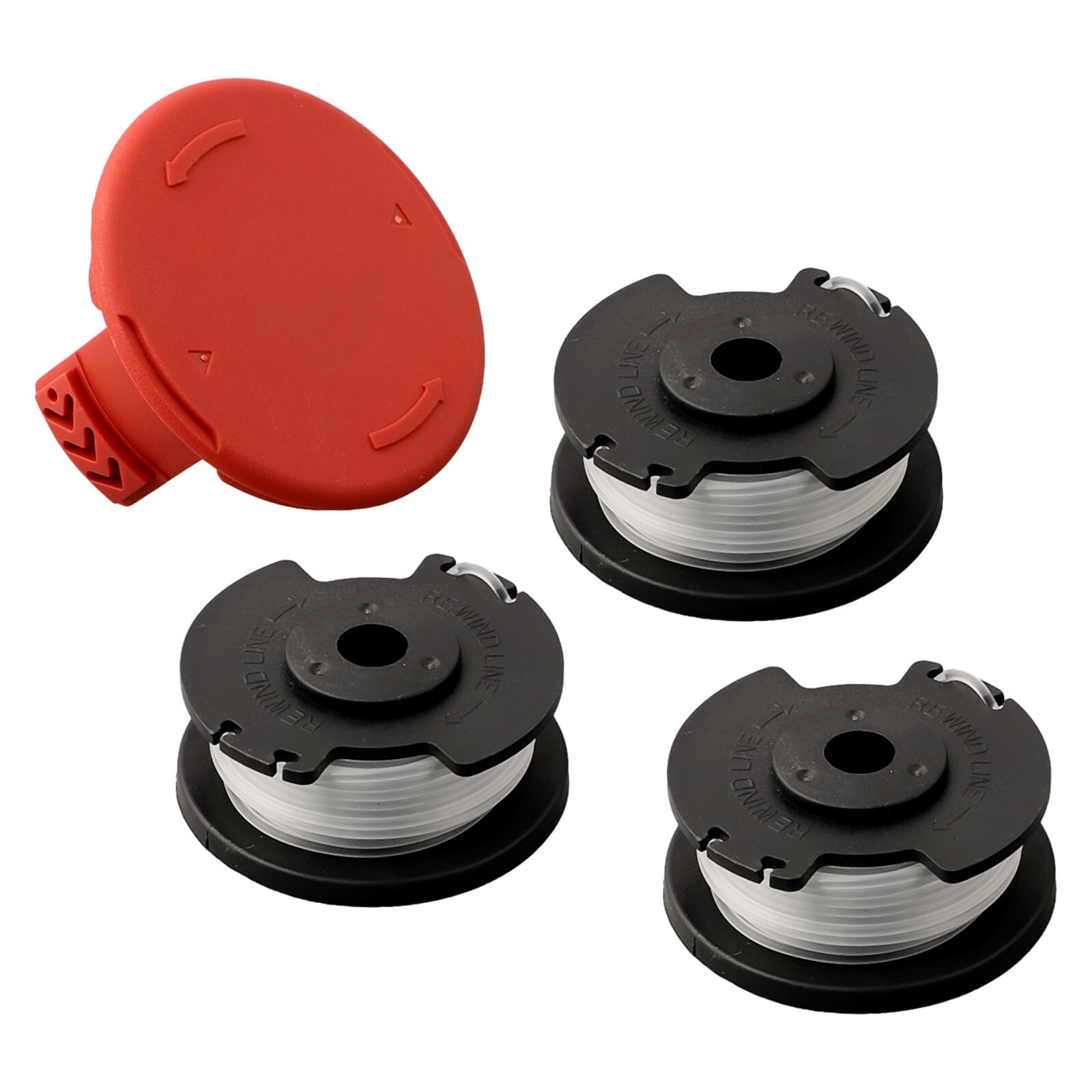 For Hyper Tough Spool Trimmer Line+Cap Cover HT19-401-003-06 & HT19-401-003-07 gallery