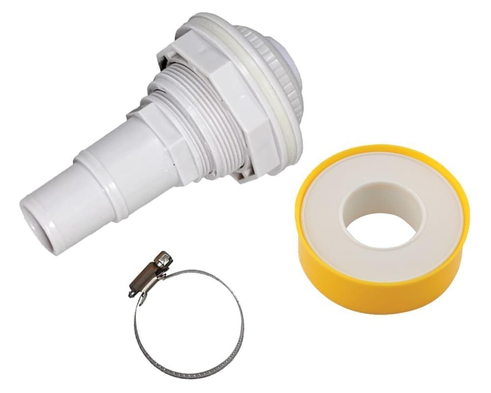 Pool Return Jet Kit - Complete with Fittings, Eyeball white gallery