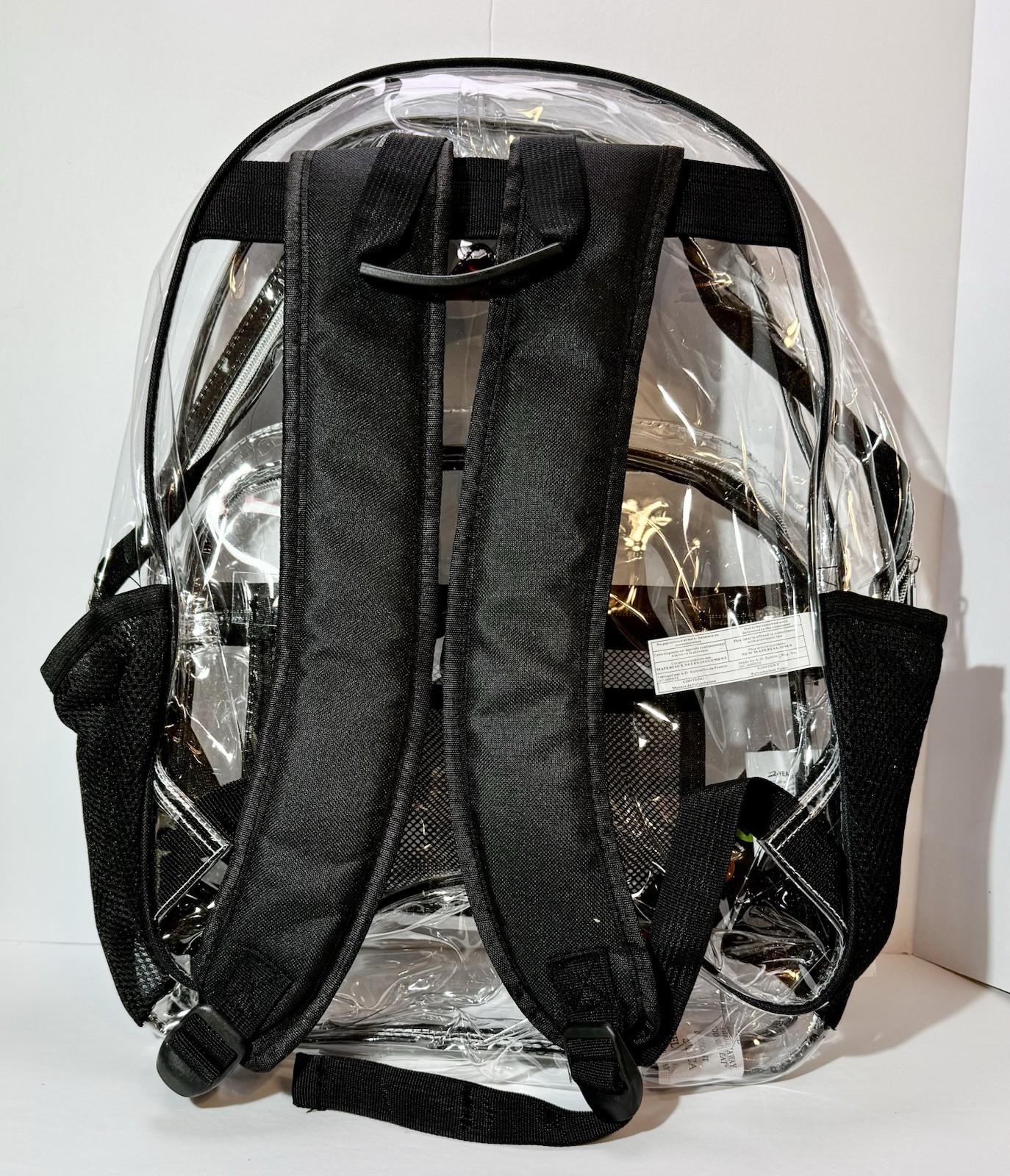 “Two” Summit Ridge Back Packs Black&Clear-Rose&Clear New W/Tags 3