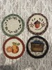 Handmade corchorus coaster set of 4 gallery