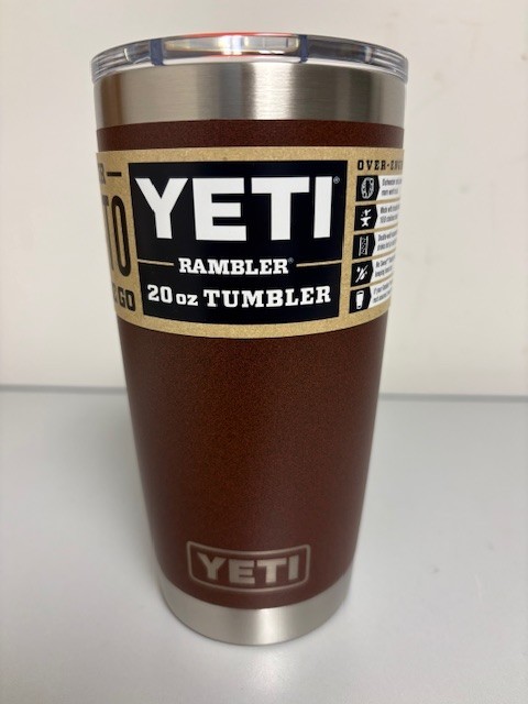 Wetlands Brown YETI® 20 Ounce RAMBLER® - Authentic Brand New - Mag Lid gallery