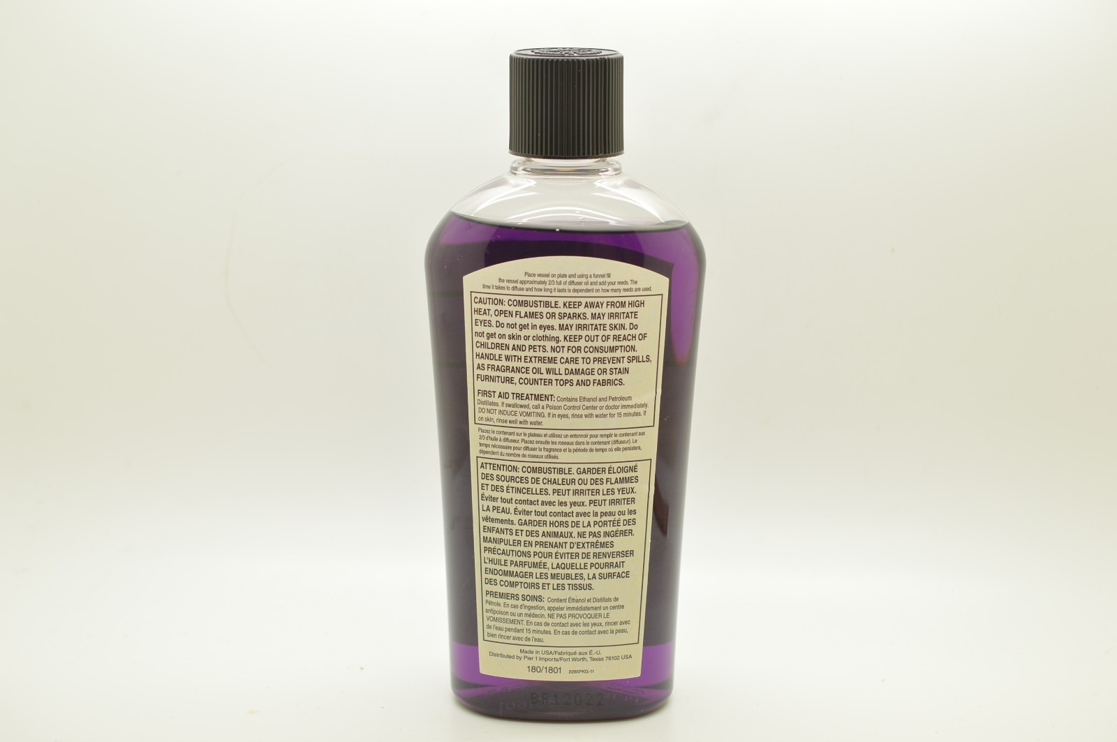 Pier 1 Imports Lavender Reed Diffuser Oil 16 fl oz New Old Stock Discontinued gallery