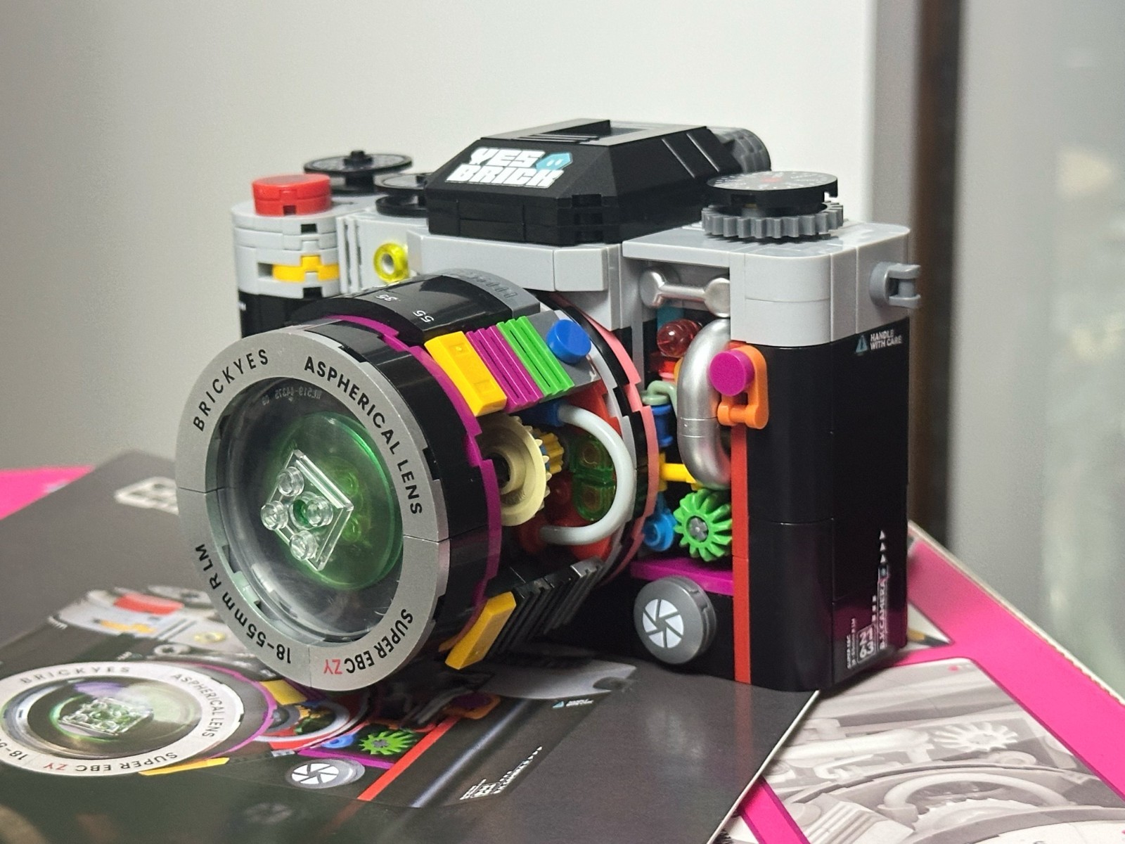 Building Blocks Toy Trendy Camera Compatible with Lego Kid Gift 556 PCS-Black gallery