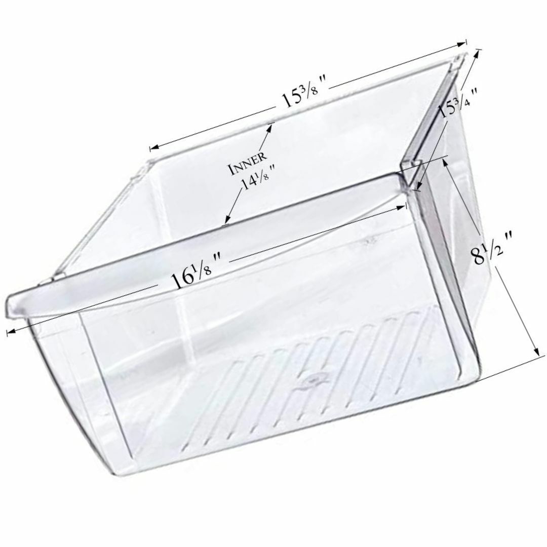 Bottom Crisper Drawer 240351207 for Frigidaire FFHS2611PF4 FFHS2622MSYA PS430022 gallery