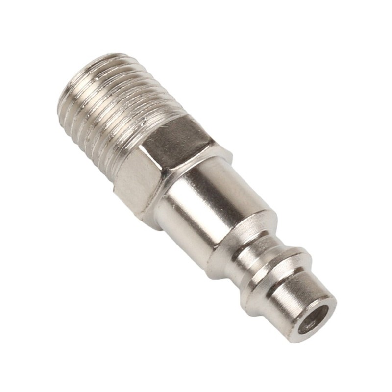 High Pressure Gas Pipe Quick Connector NPT1/4 American-Male-Plug High Quality gallery