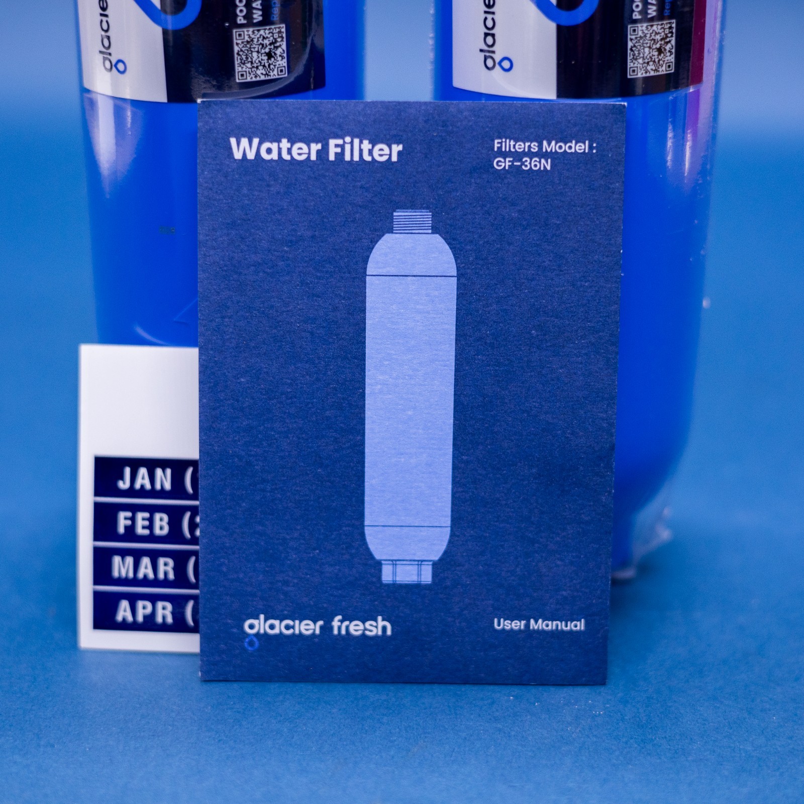 Glacier Fresh RV Inline Water Filter 2 Pack Chlorine, Odor & Sediment GF-36N gallery