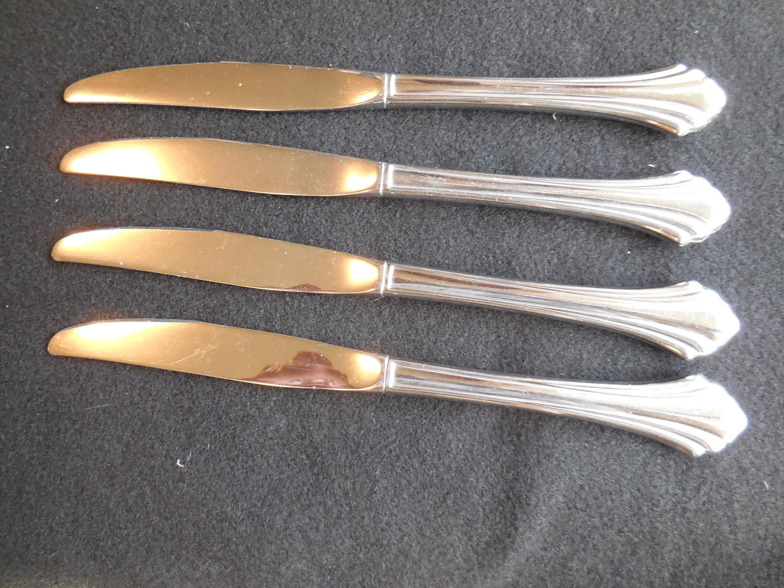 Bancroft Oneida dinner knives fork salad soup serving spoon sugar butter knife gallery