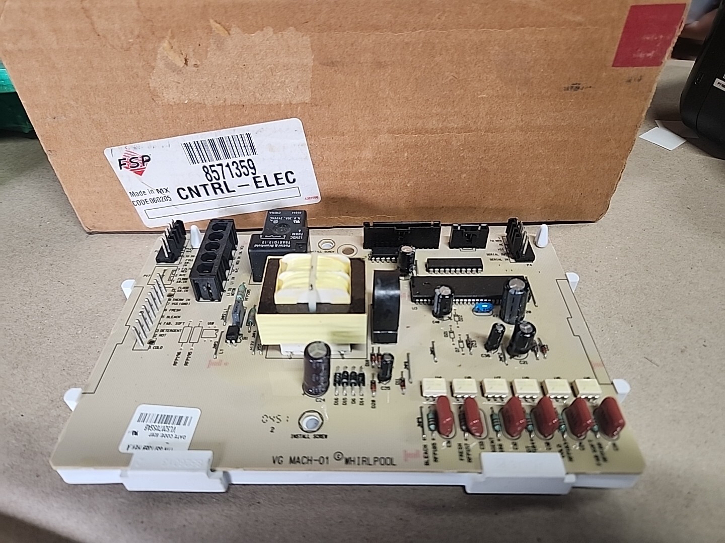 A14. New. Genuine OEM Whirlpool Control 8571359 gallery