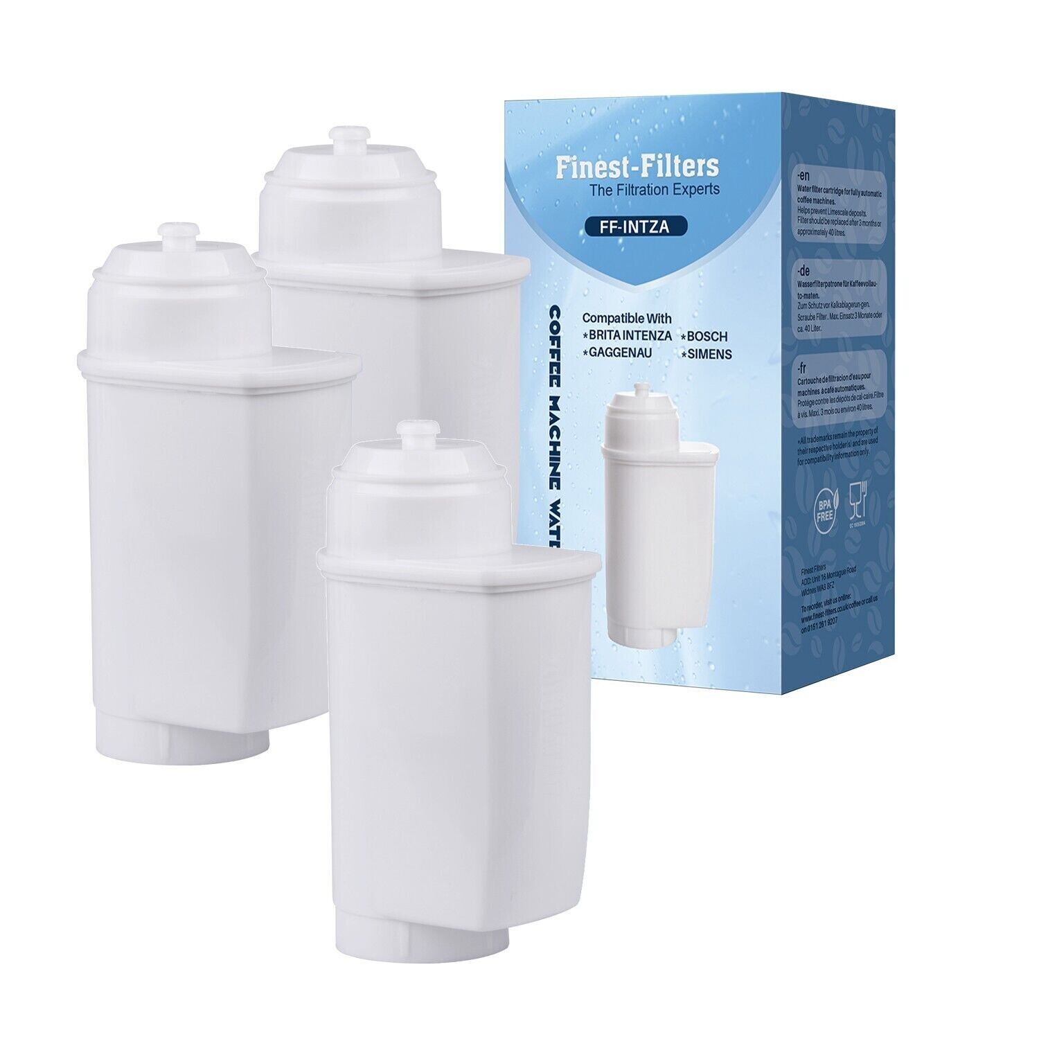 3 x Brita Intenza Compatible Water Filter Cartridges Coffee Machine Water Filter gallery