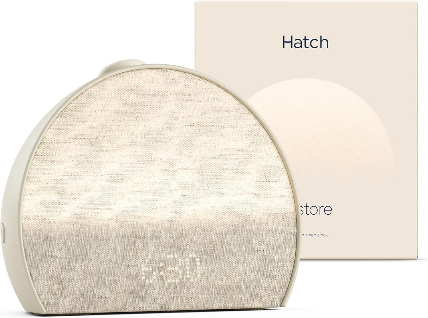 Hatch Restore 3 Sunrise Alarm Clock Sound Machine Smart Light - Putty Excellent gallery