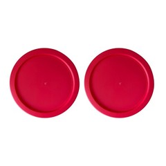 2 Replacement Lids Covers for Pyrex 2-Cup Glass Containers, 5-Inch 7200-PC RED