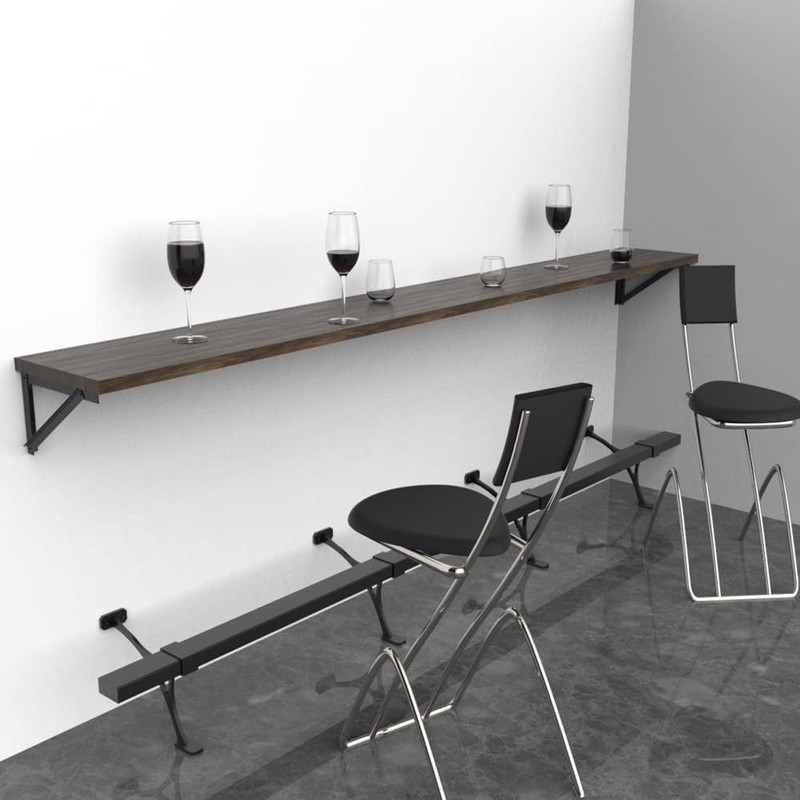 Foot Rail Kit - Railing Hardware Undercounter Mount Hardware Improve Comfort and gallery