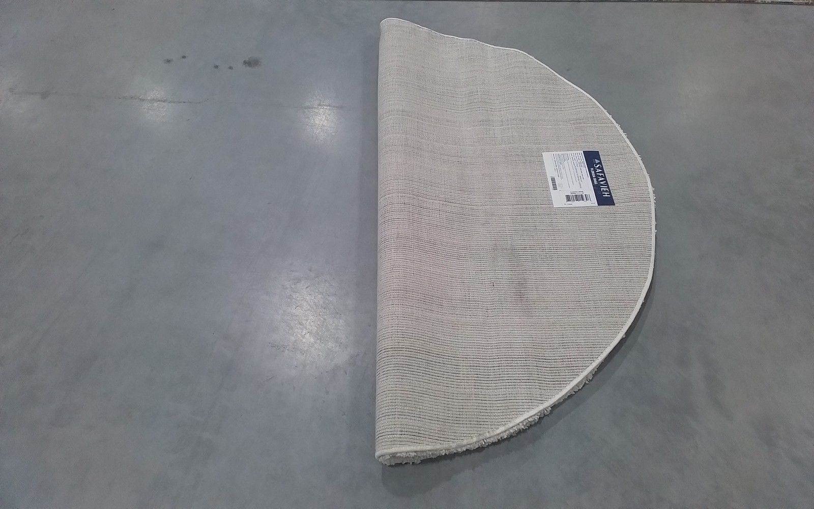 CREME 5'-0" x 5'-0" Back Stain Rug, Reduced Price 3172810025 SG454-1111-5R gallery