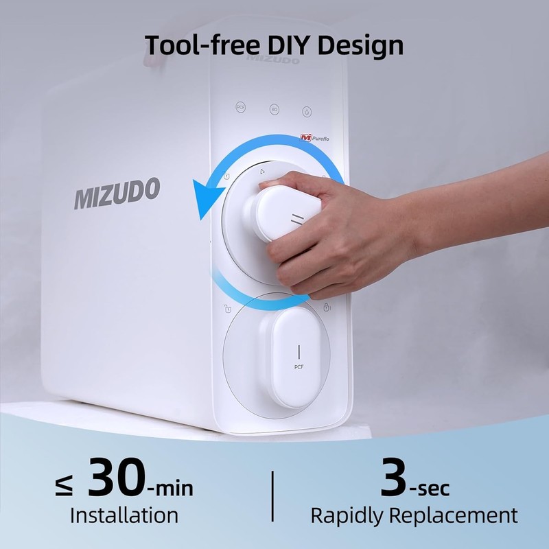 MIZUDO Replacement Filter, Replacement for *Megaflo Mini 600GPD Reverse Osmosis gallery