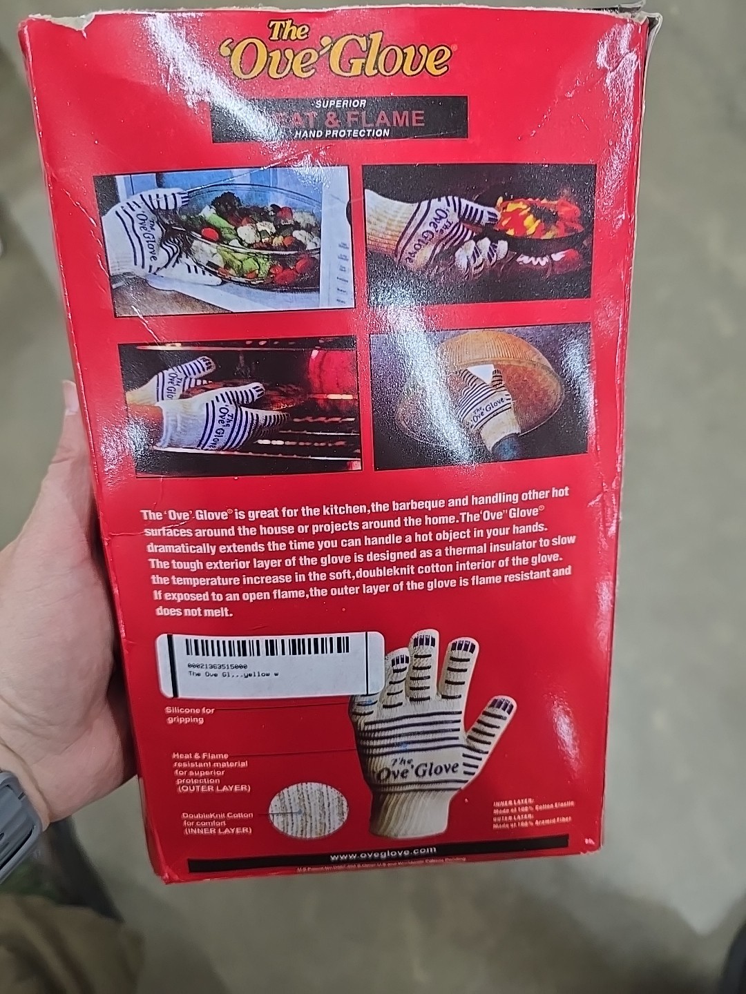 The - Superior Heat & Flame Hand Protection - 2 Pack Glove gallery