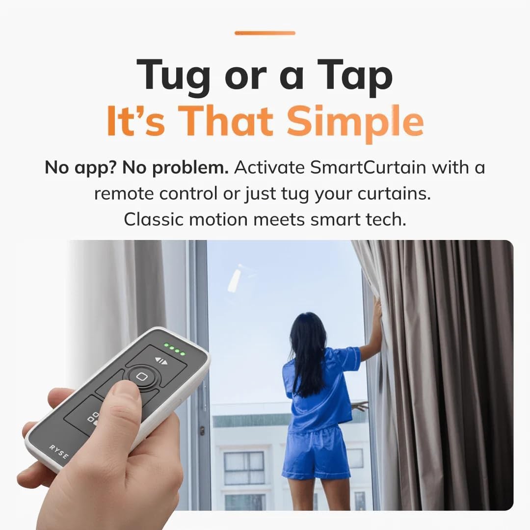 Smartcurtain | Motorized Curtain | Turn Current Curtains into Electric Automate gallery