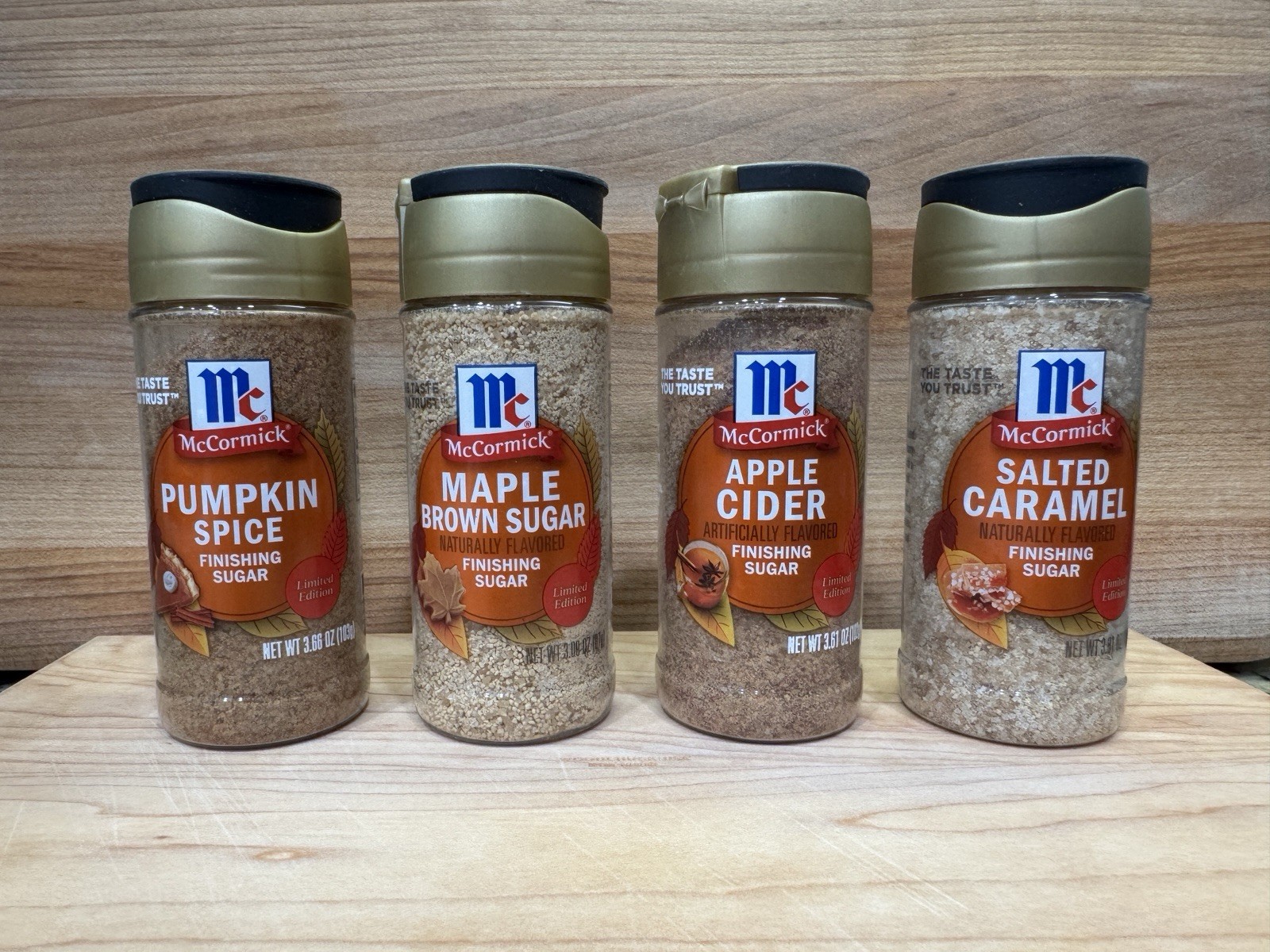 2025 McCormick Fall Finishing Sugar Pumpkin Spice Maple Brown Apple Cider Salted gallery