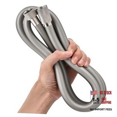 Shower Hose Extra Long 6ft,Explosion Proof Anti Winding 69 In Brushed Nickel