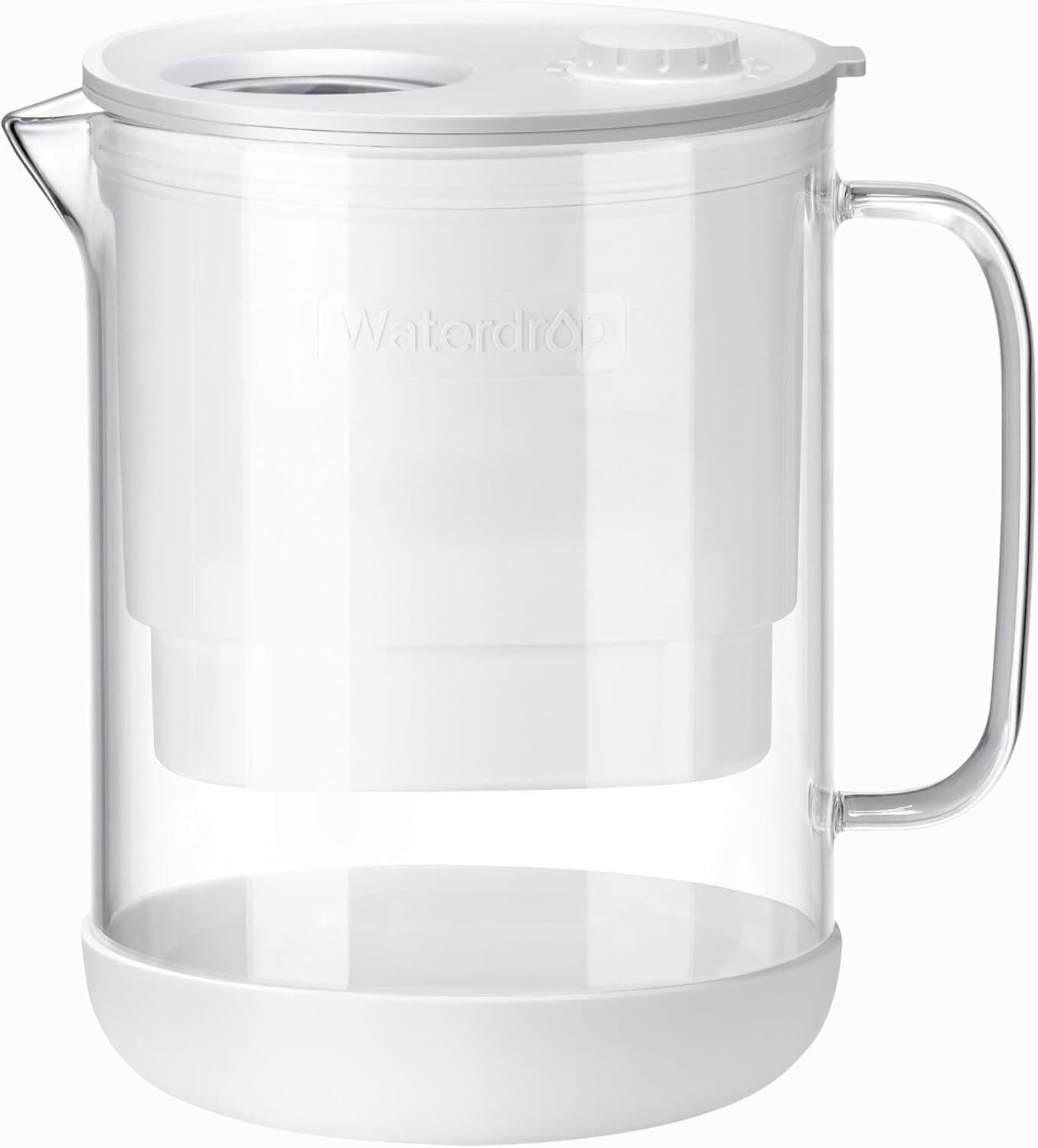 Waterdrop Glass Water Filter Pitcher with 1 Filter, Eco-Friendly gallery