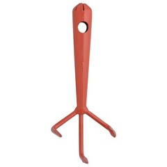 Esschert Design Steel Garden Fork, Small, Red 6″
