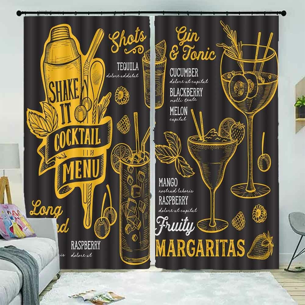Bubble Sponge Lines 3D Curtain Blockout Photo Printing Curtains Drape Fabric