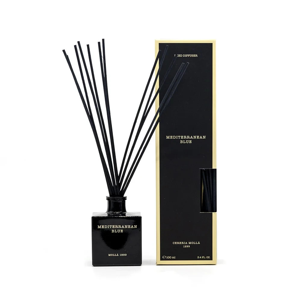 Cereria Molla Mediterranean Blue Reed Diffuser 3.4 Fl Oz 100 ml NEW IN BOX gallery