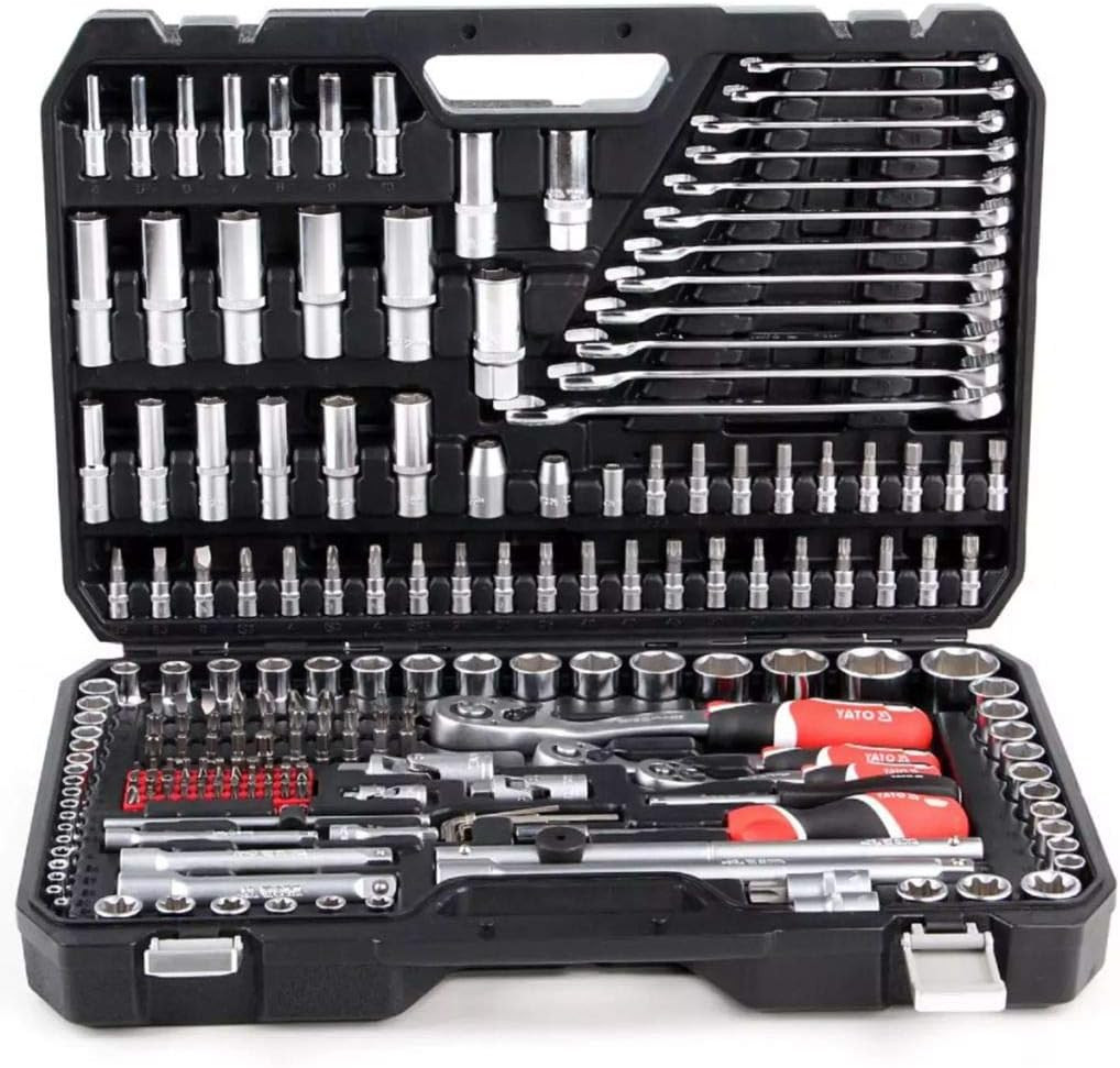 Ultimate 216-Piece Socket Spanner Set - 1/4", 3/8", & 1/2" Sizes gallery