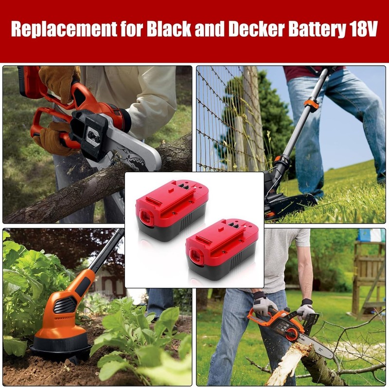 2Pack 4Pack 18V for Black and Decker HPB18 18 Volt 4.5Ah Battery HPB18-OPE gallery