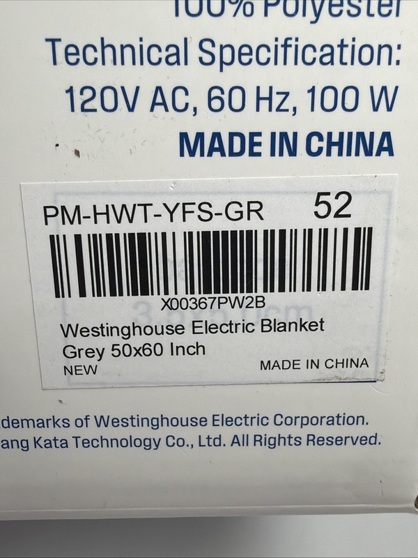 Westinghouse Warming Throw 50 x 60 Silky Flannel Sherpa Electric Heated Blanket gallery