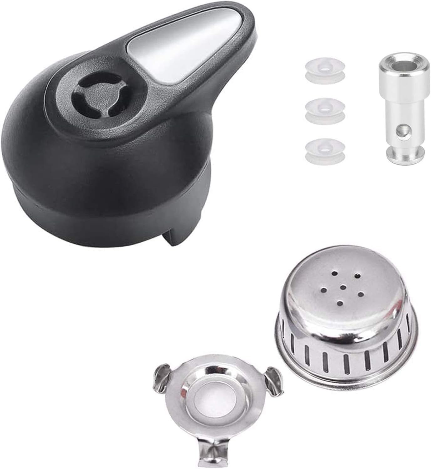Steam Release Handle, Original Float Valve Replacement Parts with 3 Silicone Cap gallery