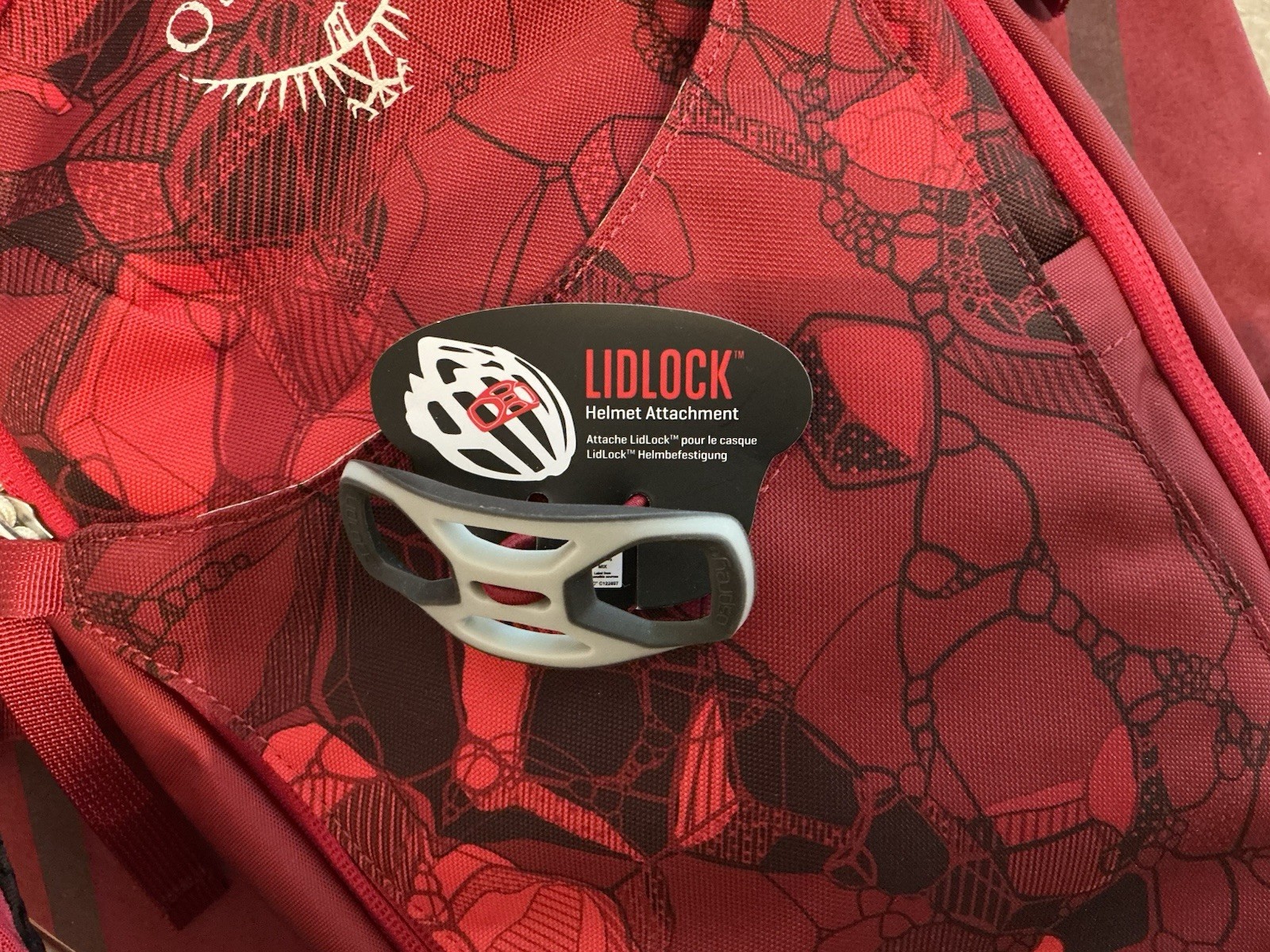 OSPREY Ozone Day 35 Red Maroon Backpack 3