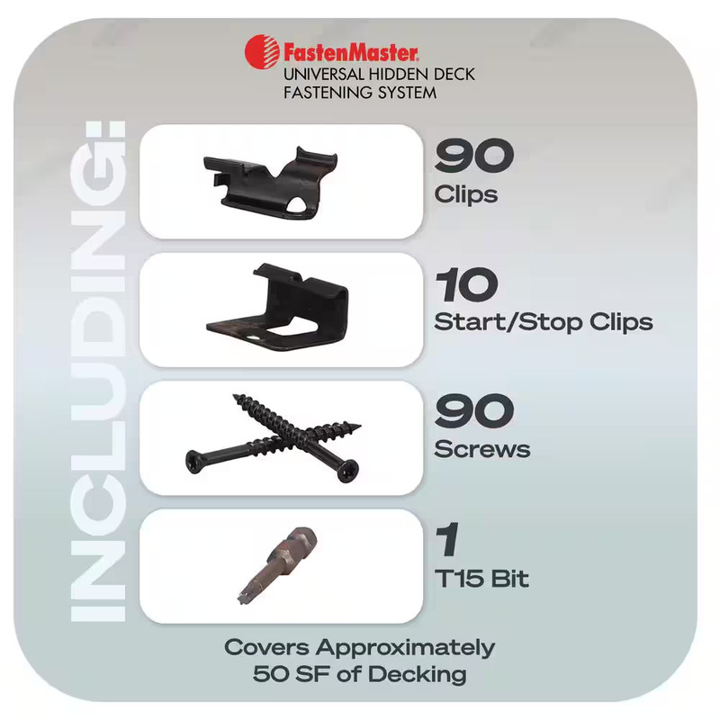 Universal Hidden Deck Fastening System – Stainless Steel Hidden Deck Screws and gallery