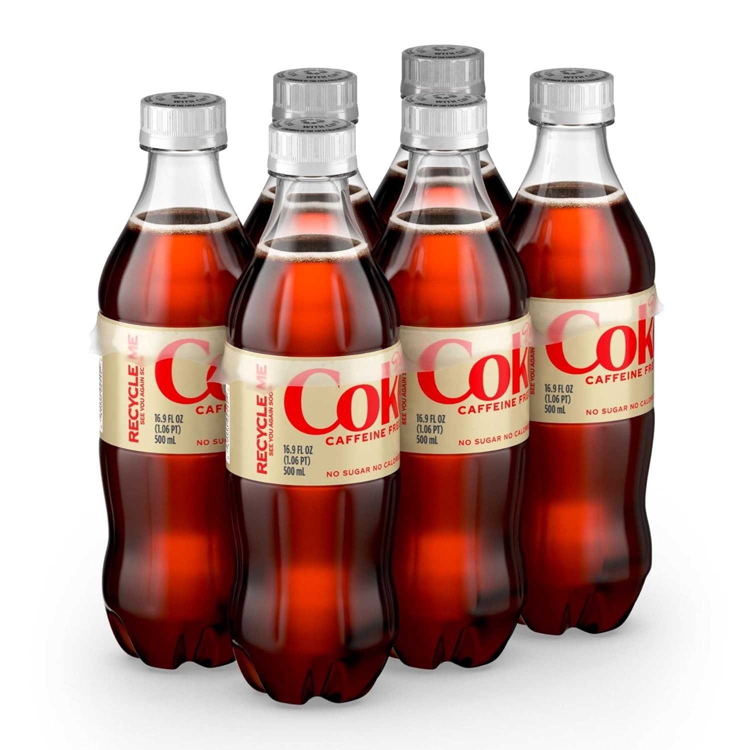 Caffeine Free Diet Coke, 16.9 fl oz, 6 Pack (Package May Vary). gallery