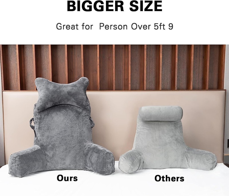 Reading Pillow Extra Large Bed Rest Pillow for Sitting Couch TV Relaxing gallery