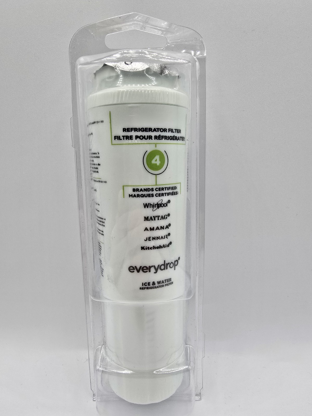everydrop by Whirlpool Ice and Water Refrigerator Filter 4, EDR4RXD1,Single-Pack gallery