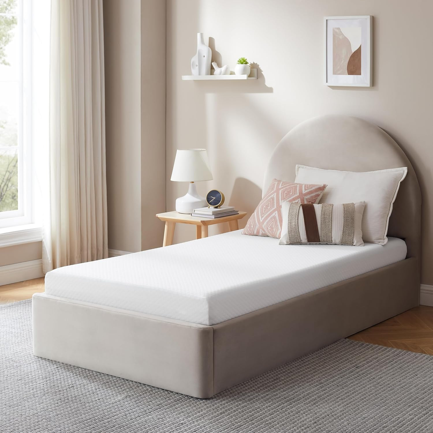 Dream 6-Inch Medium Firm Memory Foam Mattress for Ultimate Comfort & Support gallery