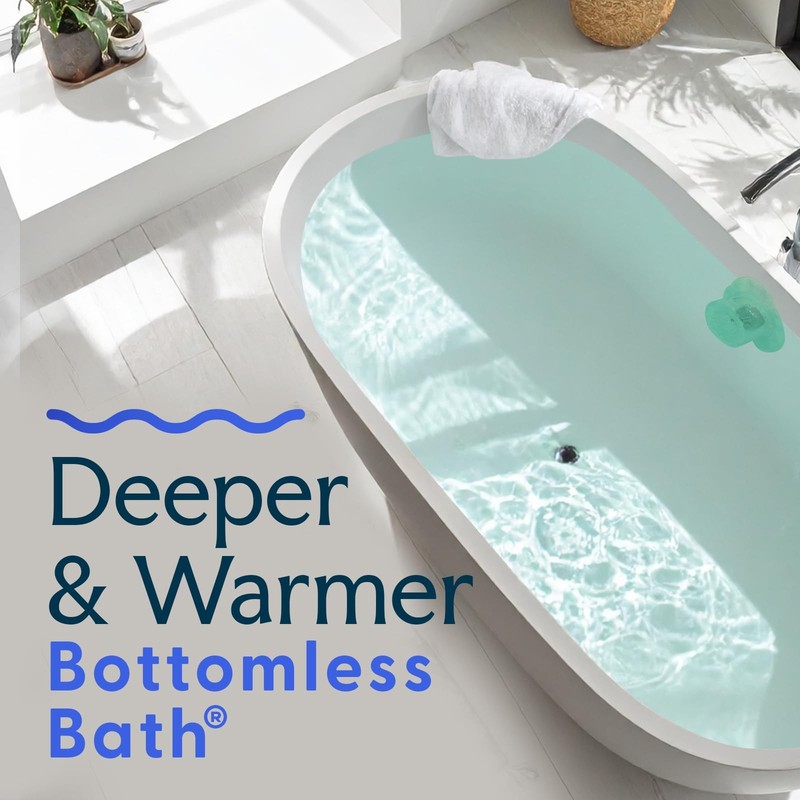 SlipX Solutions Bottomless Bath | Overflow Drain Cover for Tub | Best Gifts ... gallery