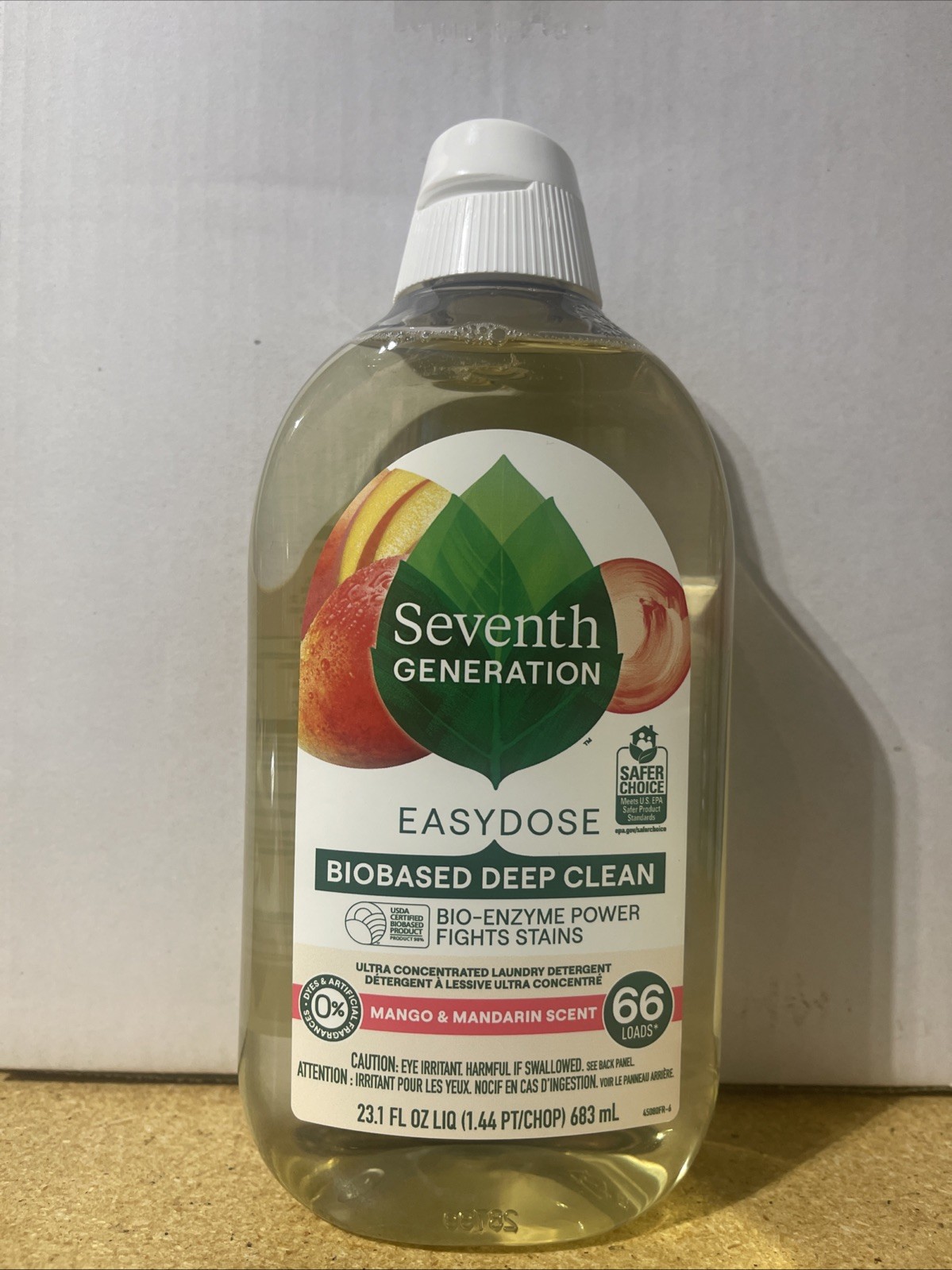 Seventh Generation EasyDose Laundry Detergent Concentrate 66 Load Mango Mandarin gallery