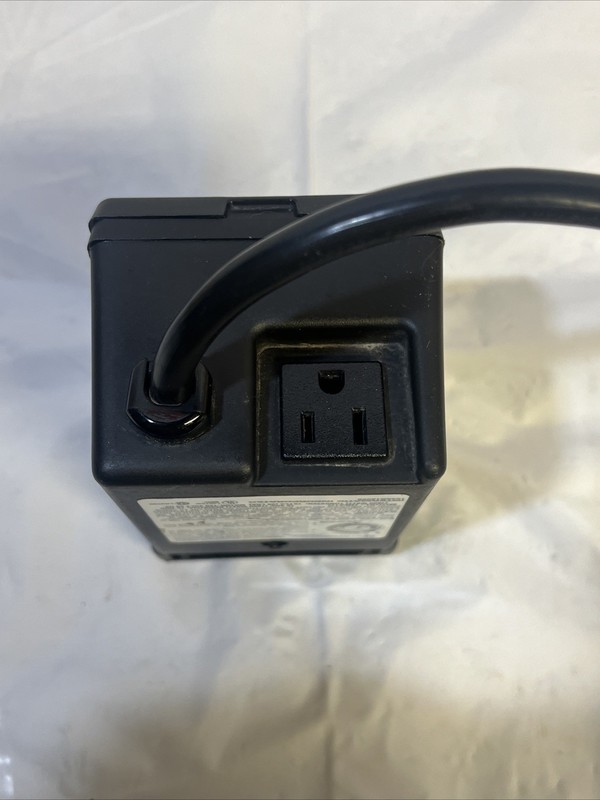 Intermatic Raintight Outdoor 24 Hour Timer HB31R Heavy Duty 15 AMP Plug-in Black gallery