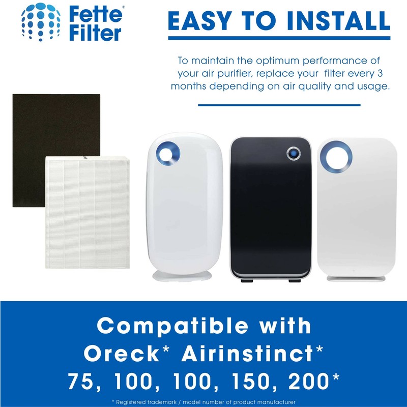 Filters Compatible with Oreck Airinstinct 75, 100, 100, 150, 200 gallery