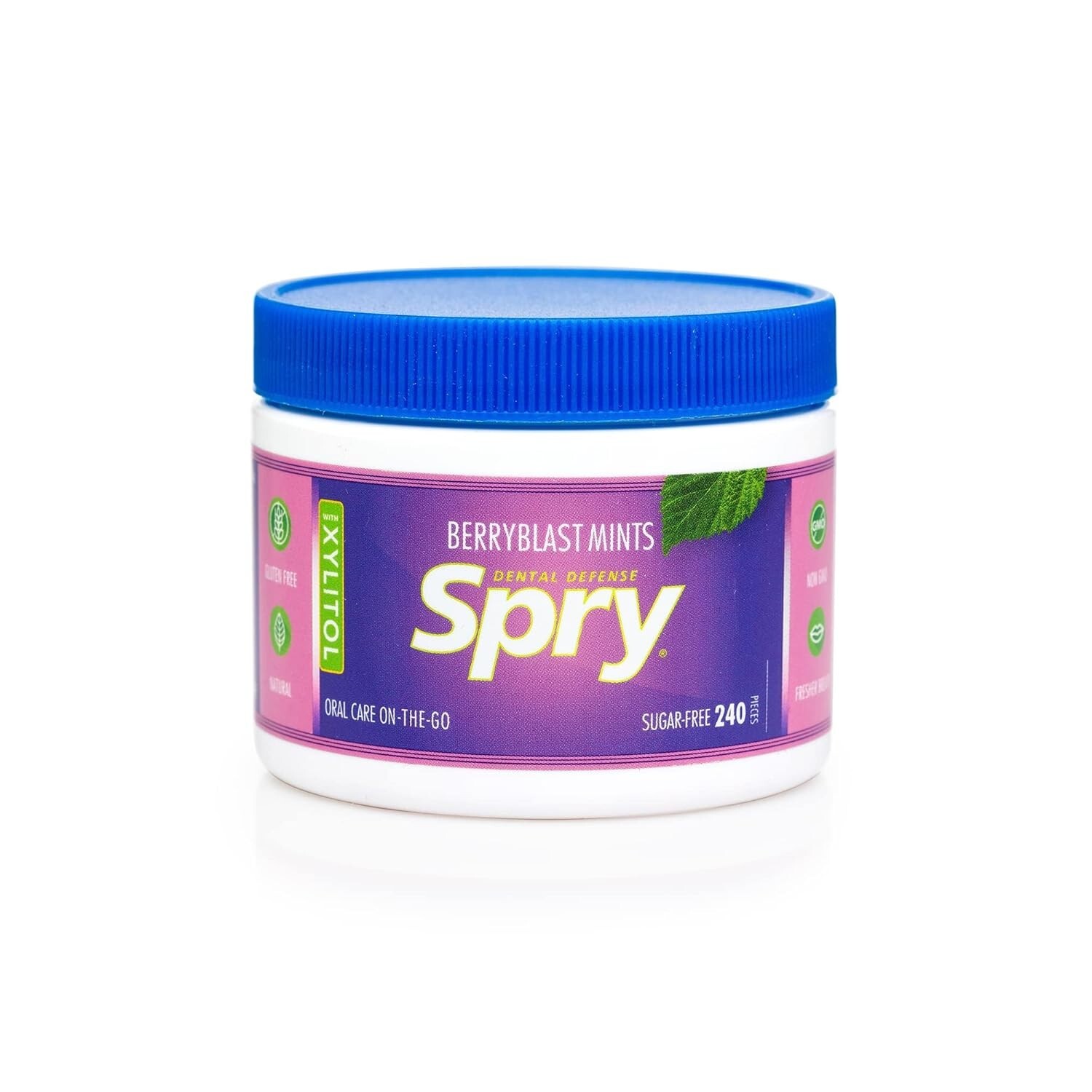 Spry Xylitol Berry Blast Mints Sugar Free Candy - Breath Mints 240 Count 1-pack gallery