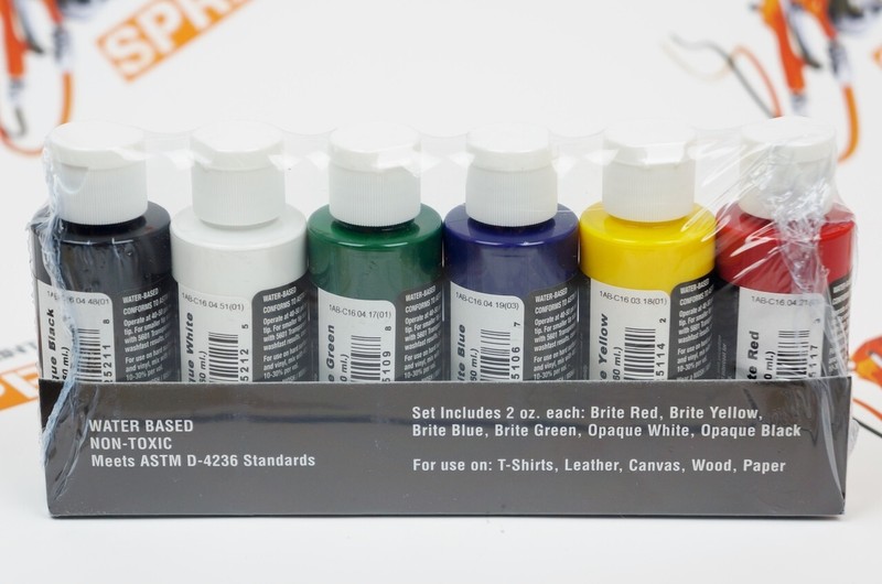 Primary Createx Airbrush Colors Set gallery