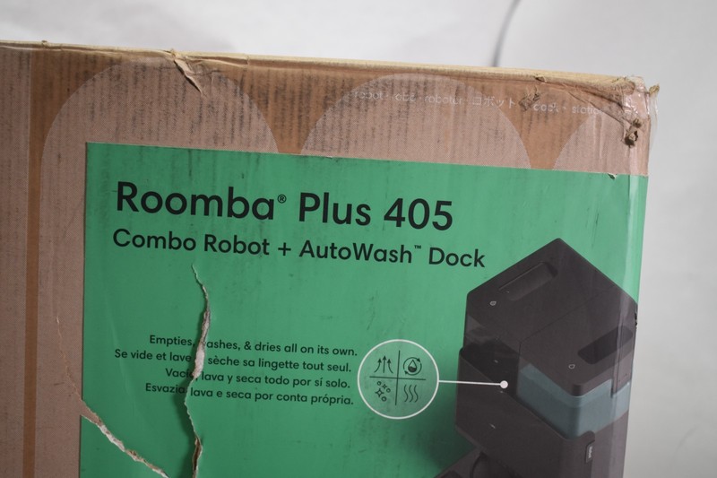 iRobot Roomba Plus 405 Combo Vacuum & Mop w/ AutoWash Dock, LiDAR, 70x Suction gallery