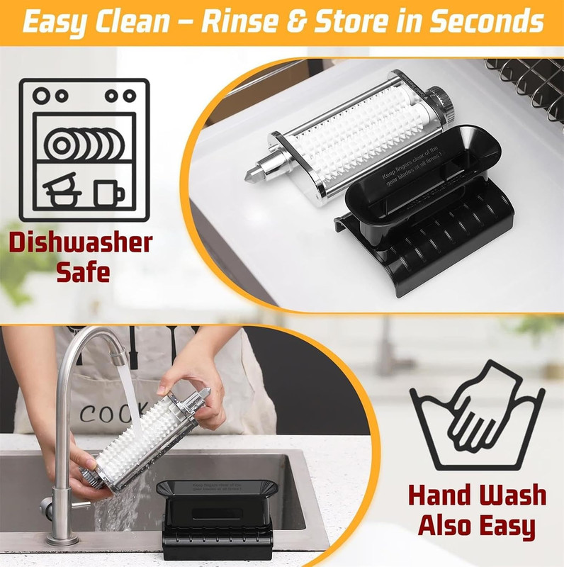 3 Thickness Adjustable Meat Tenderizer Attachment for Kitchenaid Mixers,Steak Cu gallery