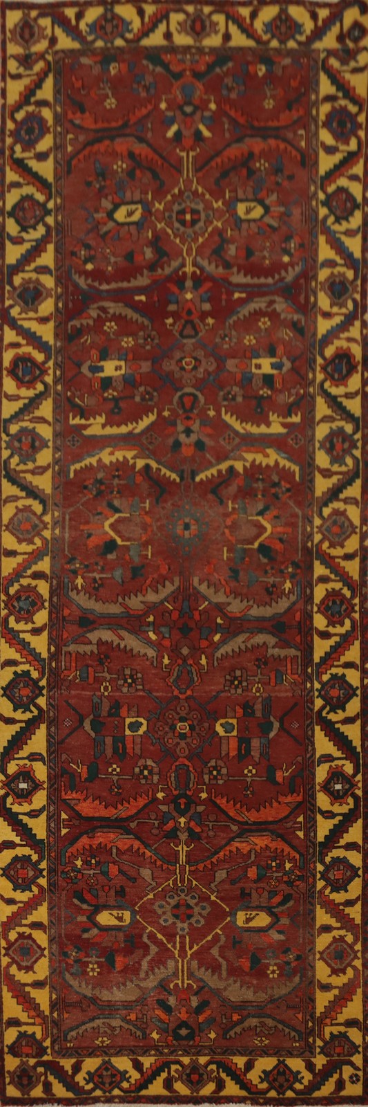 Nomadic Handmade Runner Rug 4x12 Traditional Tribal Vintage Carpet gallery
