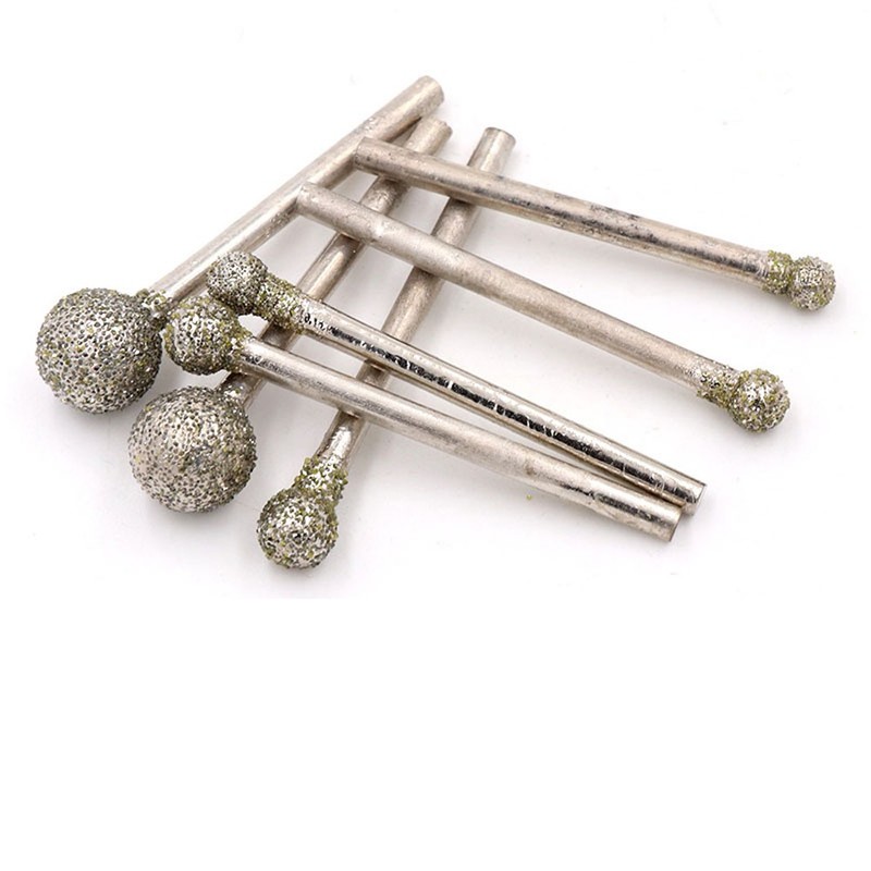 3mm - 10mm Diamond Round Burr Drill Bit Cutting Grinding for Dremel Rotary Tool gallery